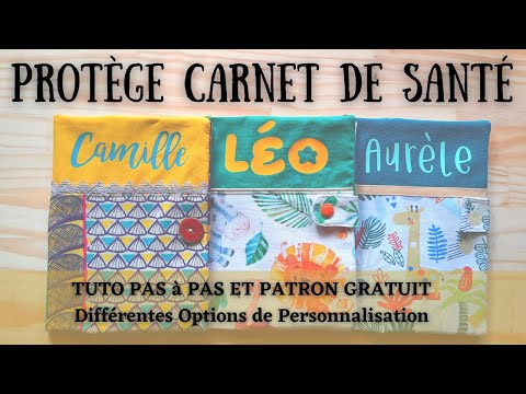 Protège Carnet de Santé Personnalisé