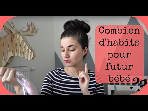 Combien d&#039;habits pour futur bébé - Quantités utile !