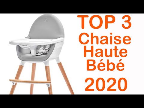 TOP 3 : Meilleure Chaise Haute Bébé 2020