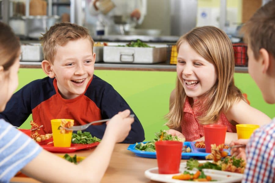 Petit déjeuner à l'ecole