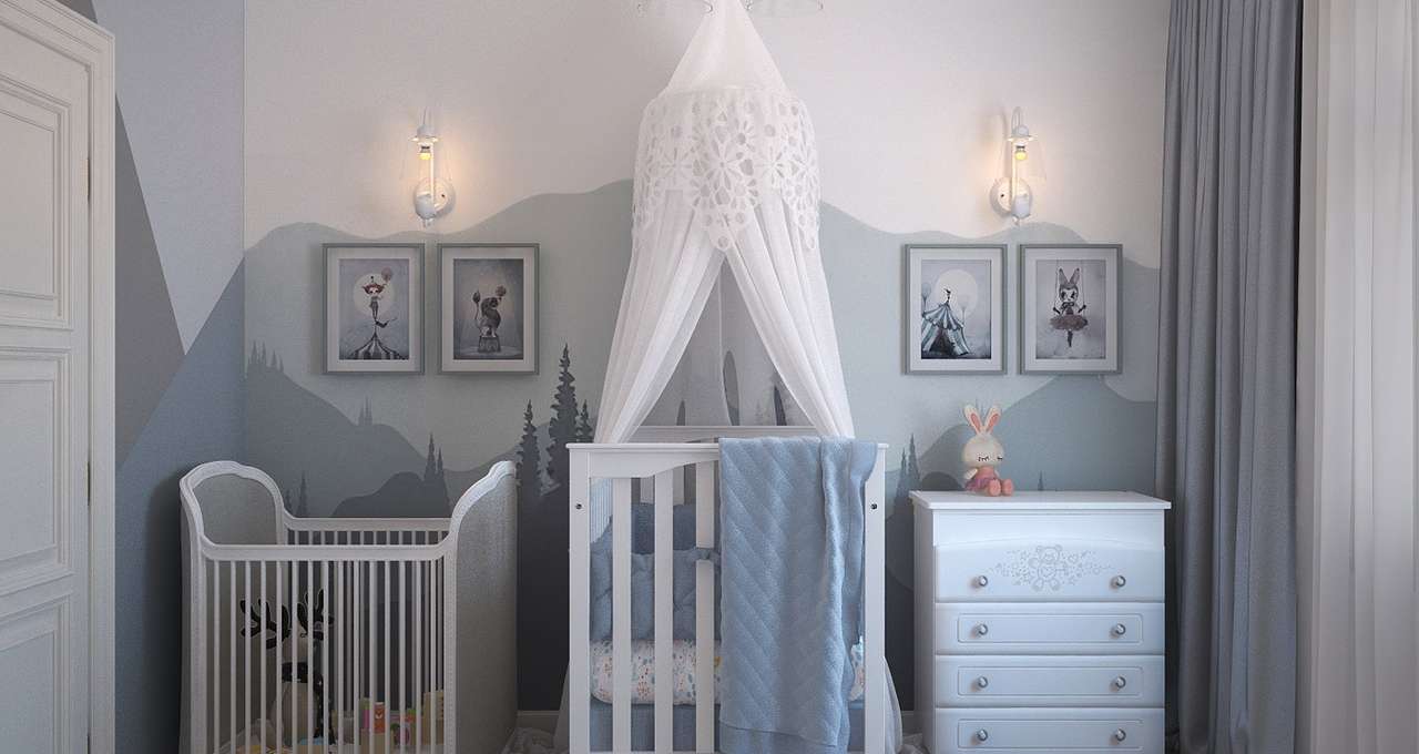 ciel de lit berceau bebe