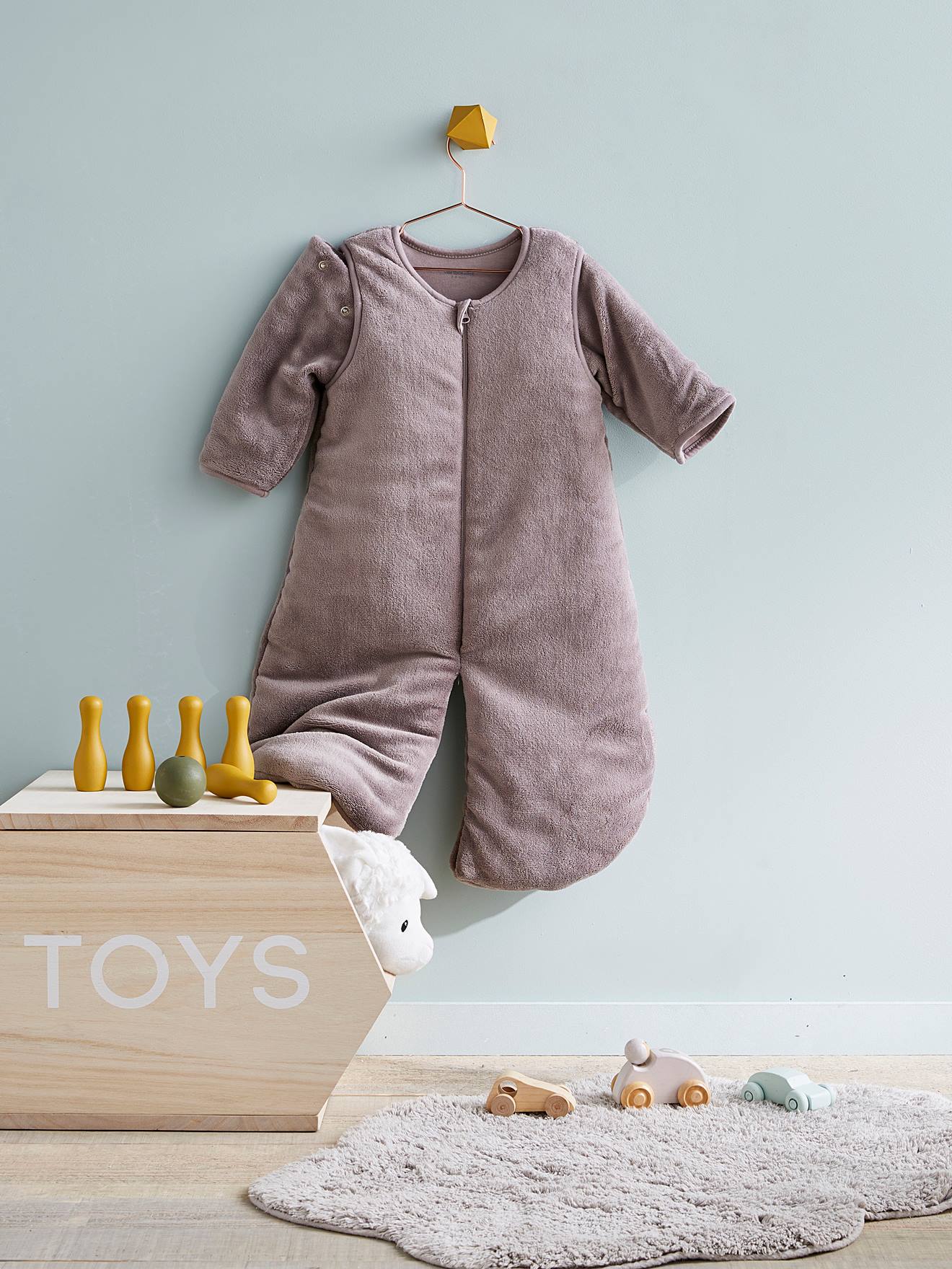 Gigoteuse Bébé Hiver 2,5 TOG TupTam - Coton OEKO-TEX Avec Pieds