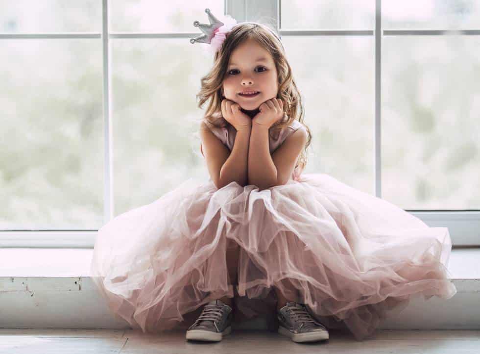 Robe de princesse déguisement costume anniversaire enfant