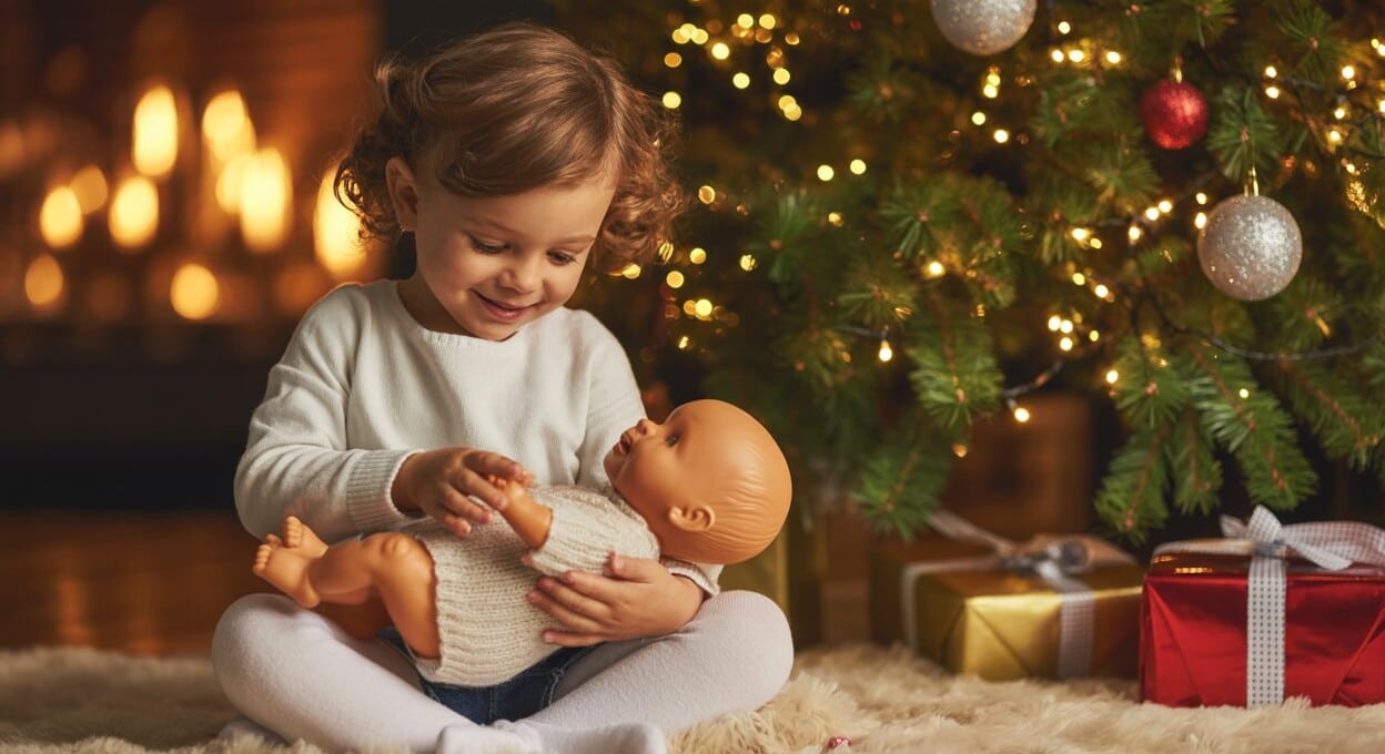 pourquoi offrir poupee noel